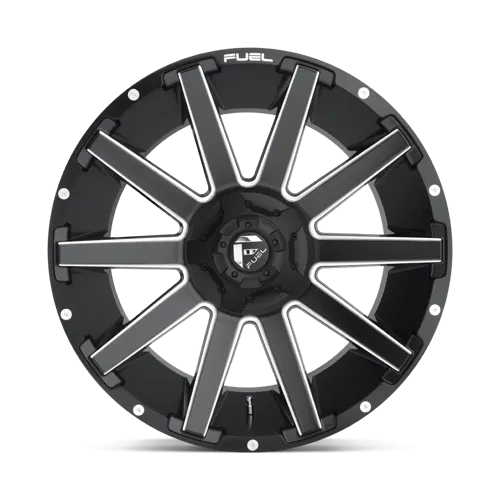 CONTRA D616 18.0X9 6X135/5.5 MT-BLK-MIL 01MM